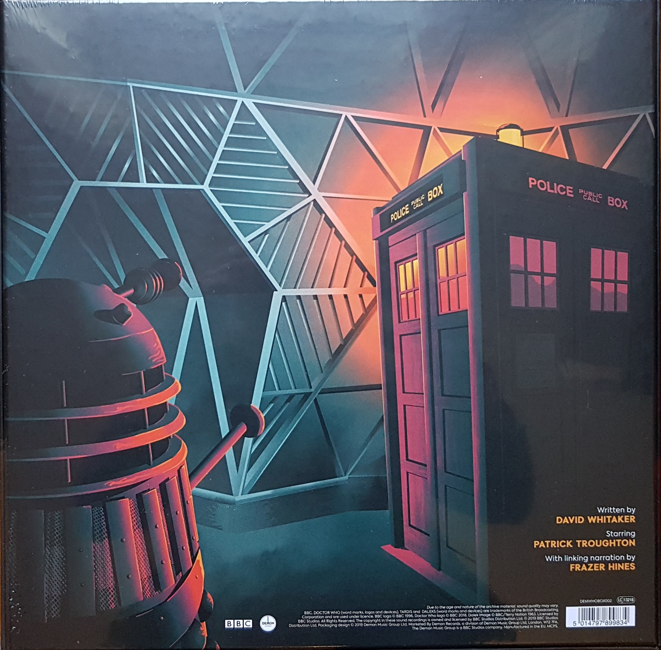 Picture of DEMWHOBOX002X Doctor Who - The evil of the Daleks by artist David Whitaker from the BBC records and Tapes library